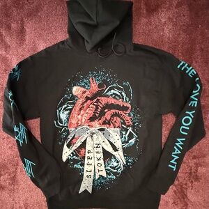 Sleep Token The Love You Want Heart Hoodie